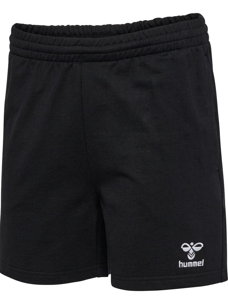 hummel Sweatshorts Freizeithose hmlGO 2.0 (Bio-Baumwolle) kurz schwarz Damen