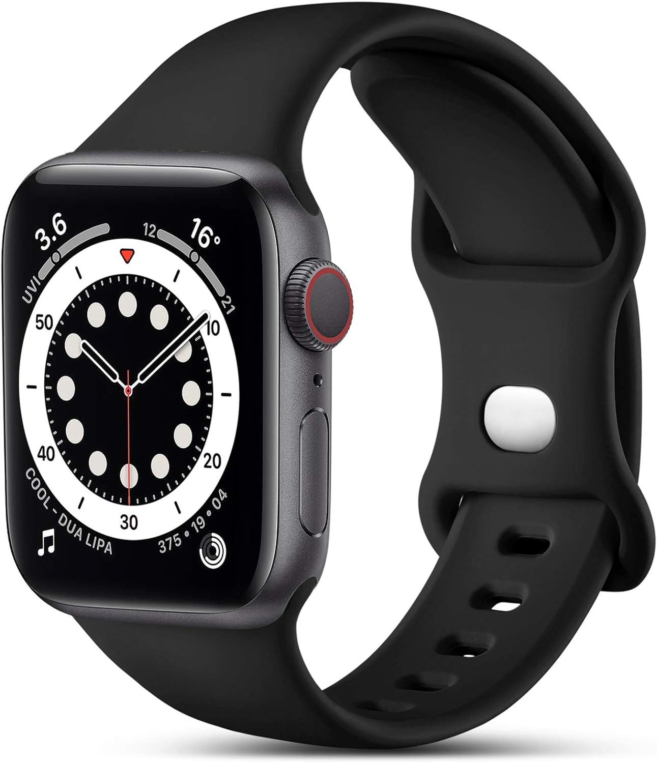 Widmann-Shop Smartwatch-Armband Apple Watch Silikon Armband günstig online kaufen