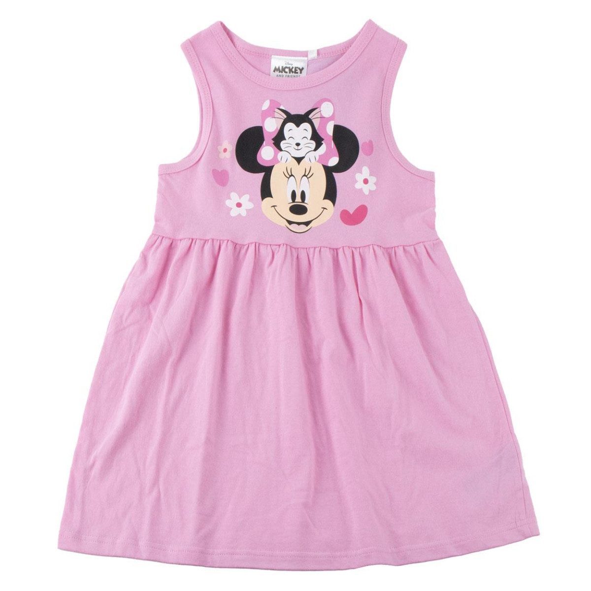 Disney Minnie Mouse Sommerkleid Kinder Kleid Baumwolle Sommerkleid (Packung)