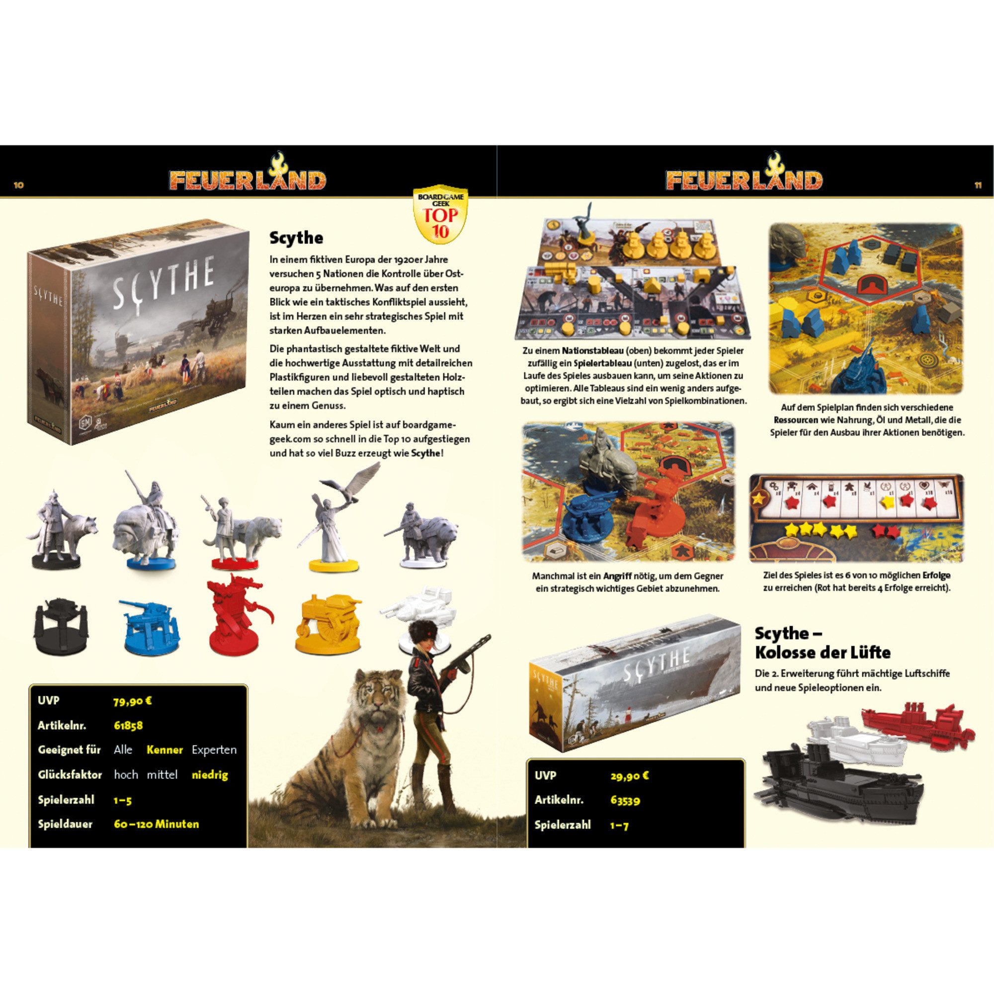 Pegasus Spiel Pegasus Scythe, Brettspiel