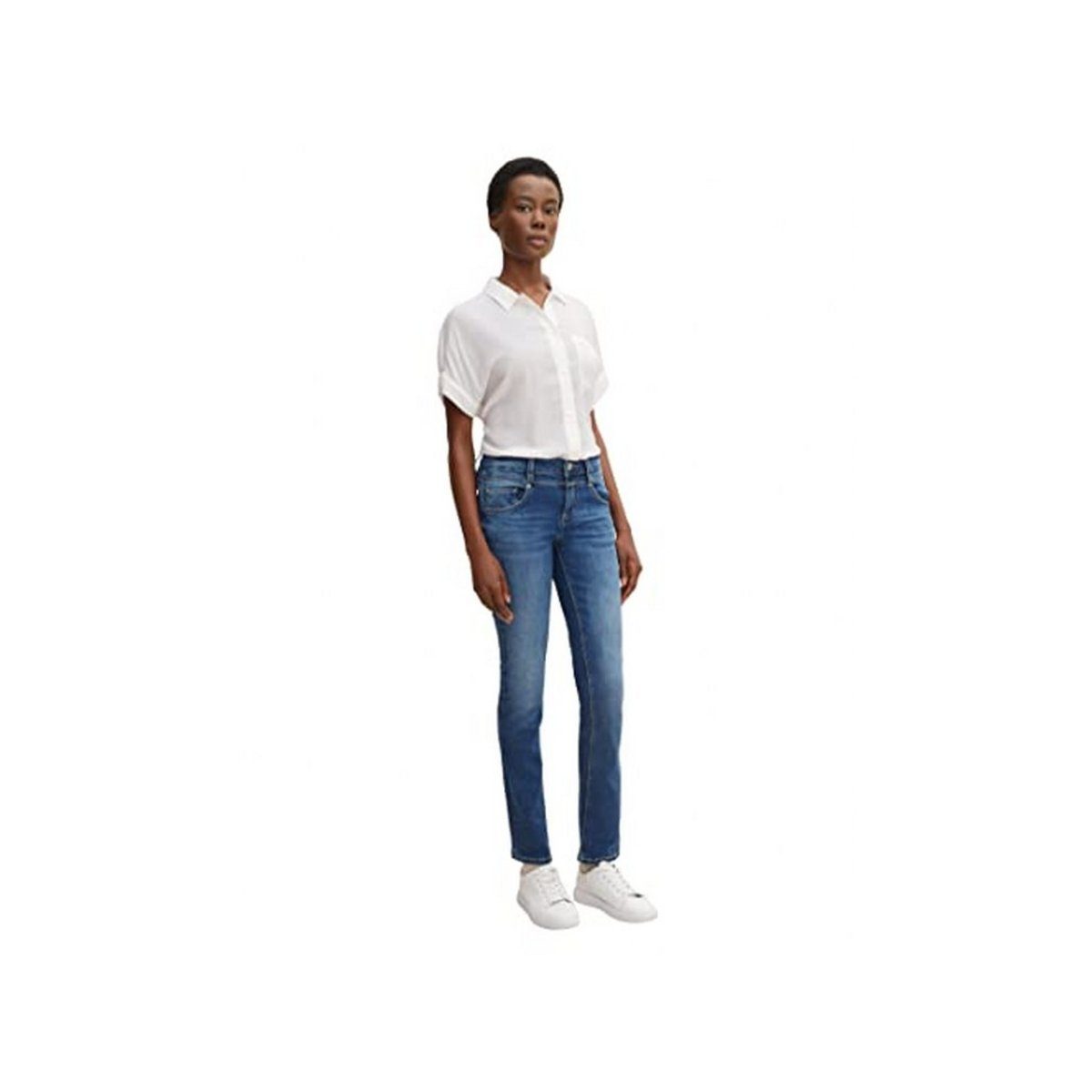 (1-tlg) TOM TAILOR 5-Pocket-Jeans mittel-grau