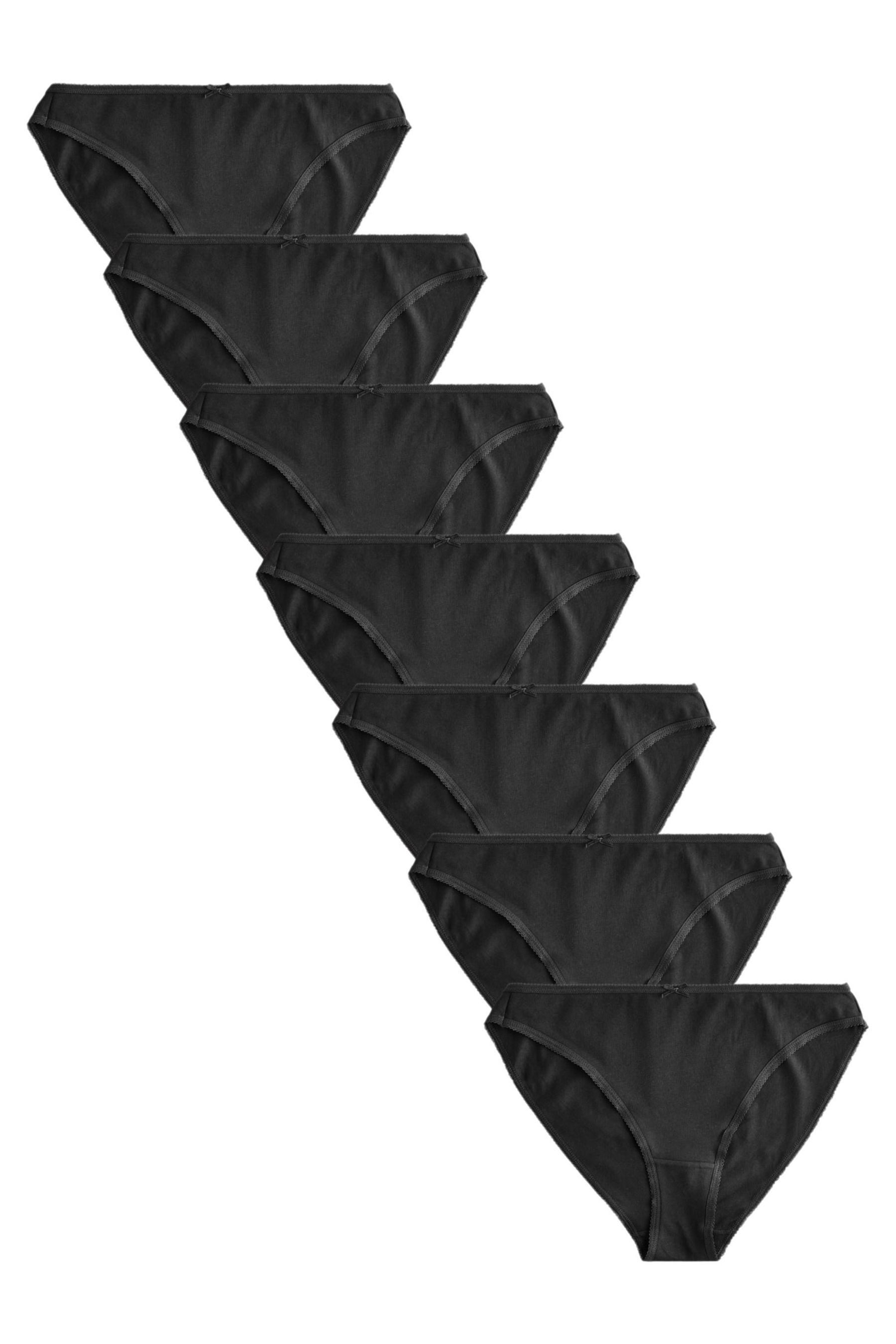 Slip Slips mit hohem Beinausschnitt, 7er-Pack