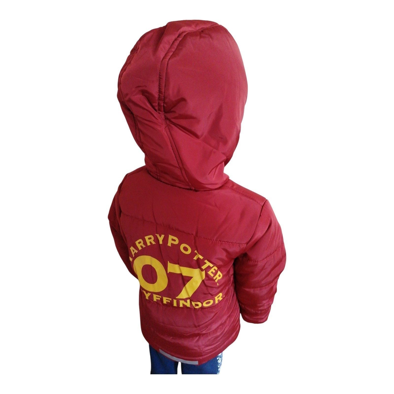 Harry Potter Winterjacke Kinder-Winterjacke „Harry Potter – Gryffindor“, Kapuze, 2 Taschen