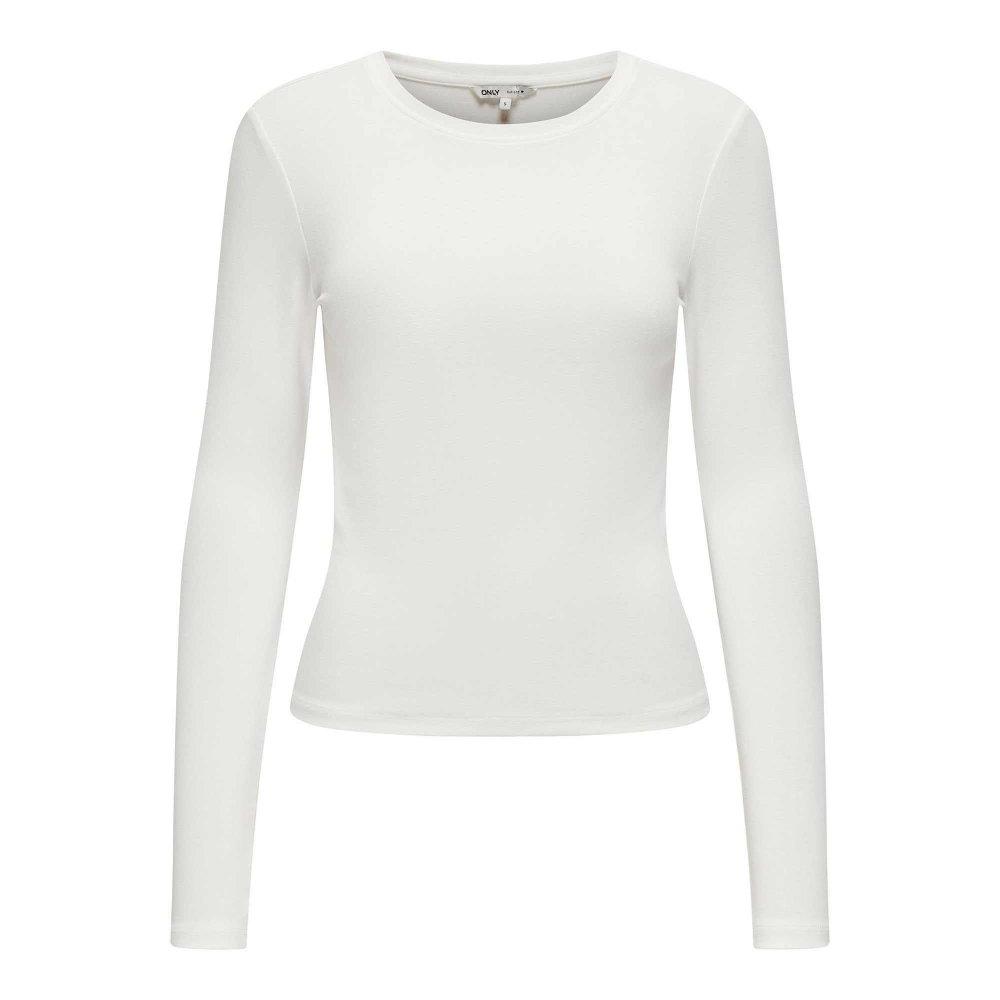 ONLY T-Shirt Damen Longsleeve 3er Pack Baumwolle (Packung, 3er Pack)