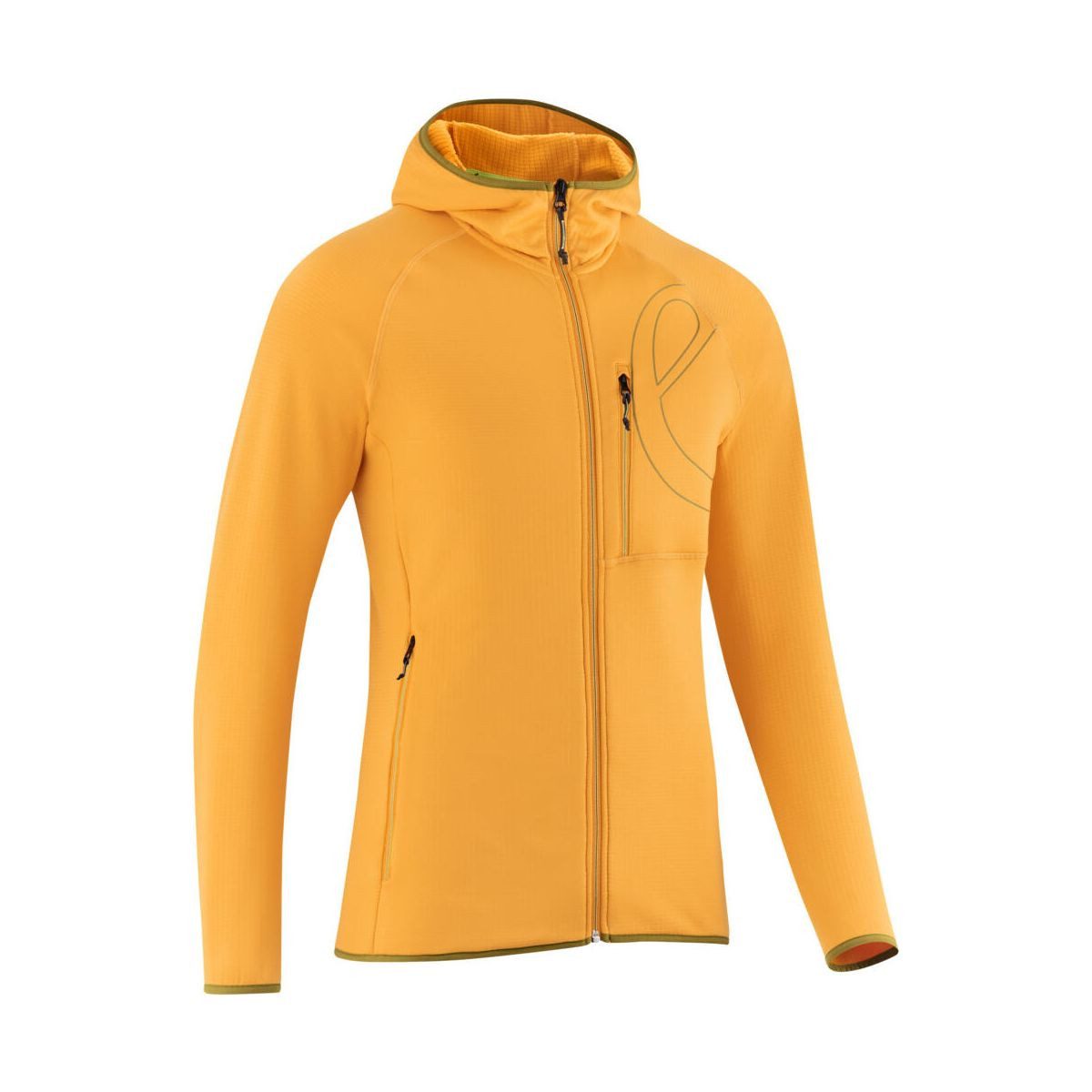 Edelrid Fleecejacke Me Nest Jacket Leichte Fleecejacke mit Kapuze, ideal für Klettern, Bouldern und den