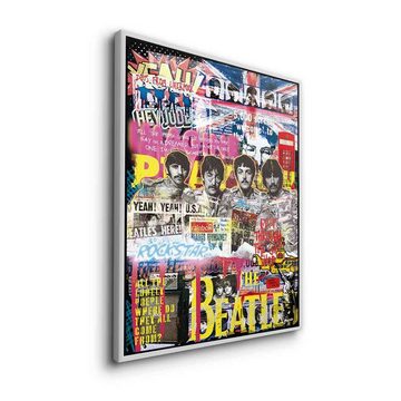 DOTCOMCANVAS® Leinwandbild Beatles-Novo, Leinwand Bild Beatles-Novo Pop Art Pop Music Pop culture Britpop