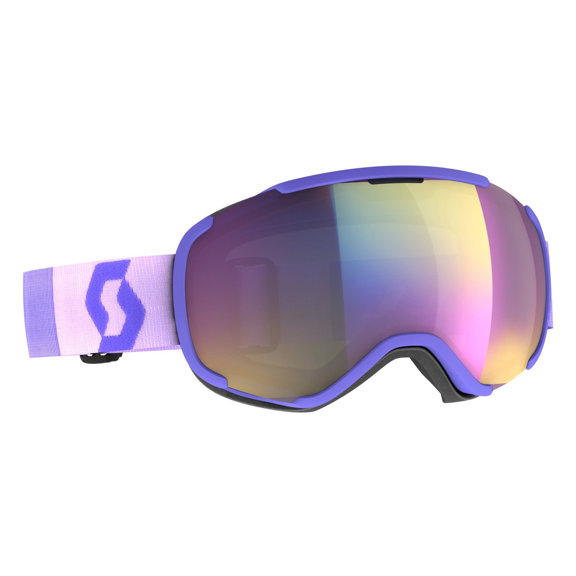 Scott Skibrille Scott Faze Ii Goggle Accessoires Lavender Purple - Enhancer Teal Chrome