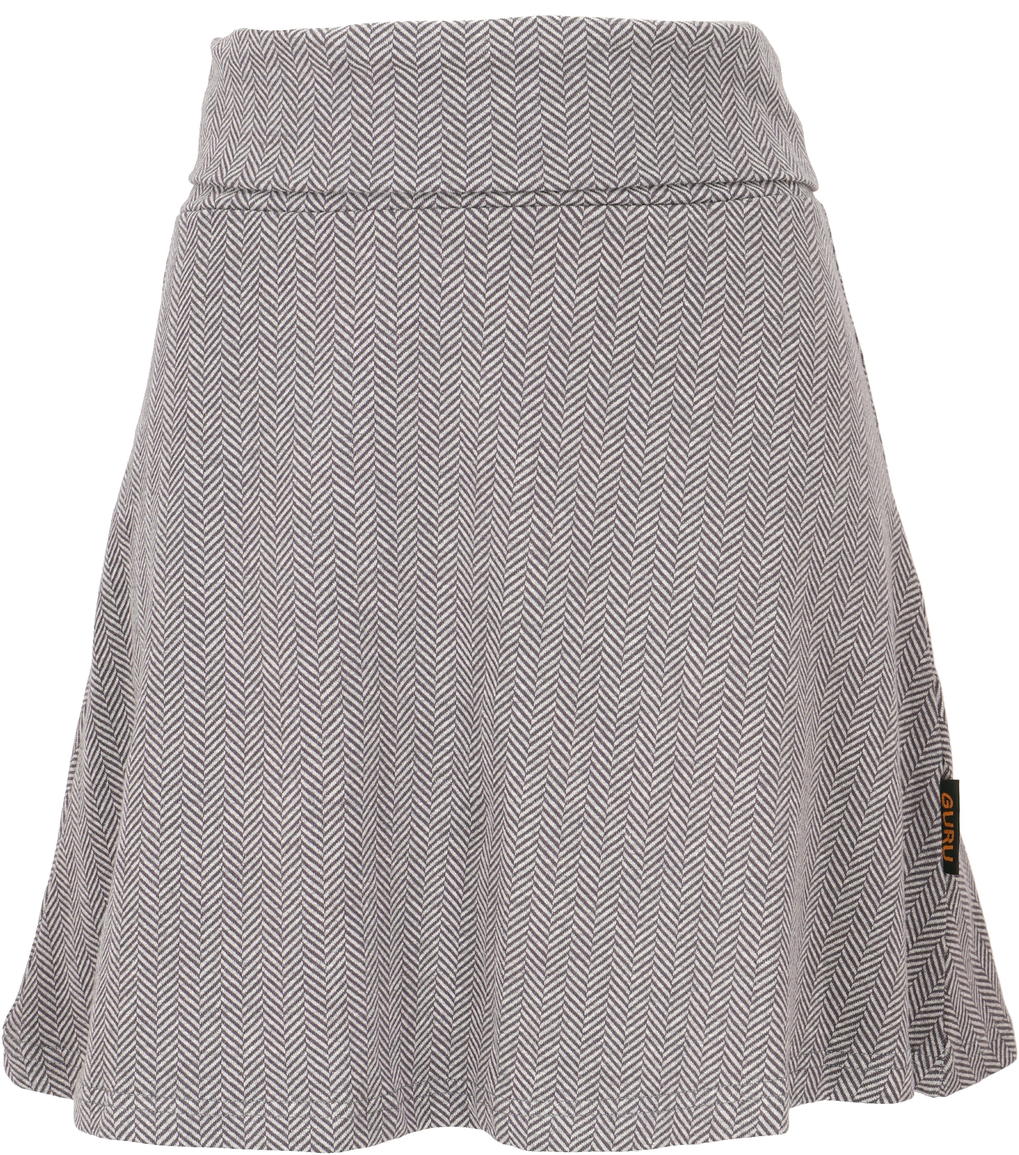 Guru-Shop Minirock Minirock aus Bio-Baumwolle, Boho günstig online kaufen