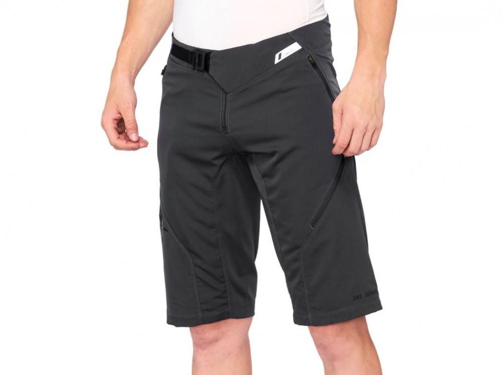 100% Fahrradhose 100% Airmatic Shorts charcoal 36zoll