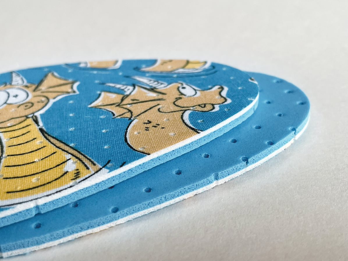 Pedag Einlegesohlen pedag Soft Kids Kinder Einlegsohle, Polstersohle, Latex + Baumwolle