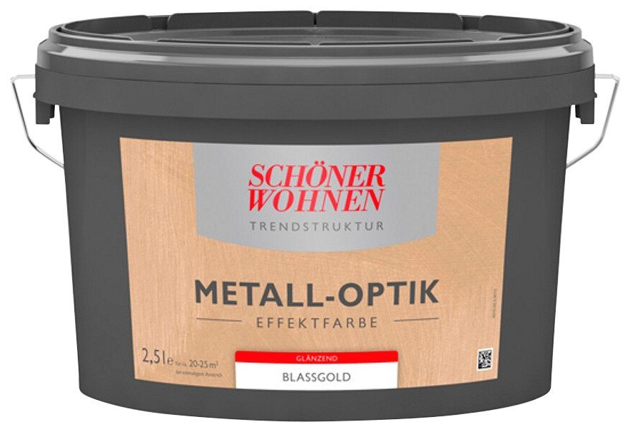 Schöner Wohnen Farbe Effektfarbe »Metall-optik glänzend 2 ...