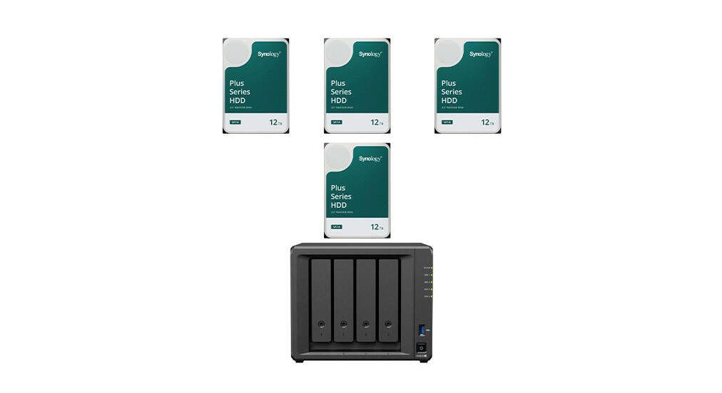 Synology Synology DS425+-HAT3310-12T HDD-NAS-Festplatte
