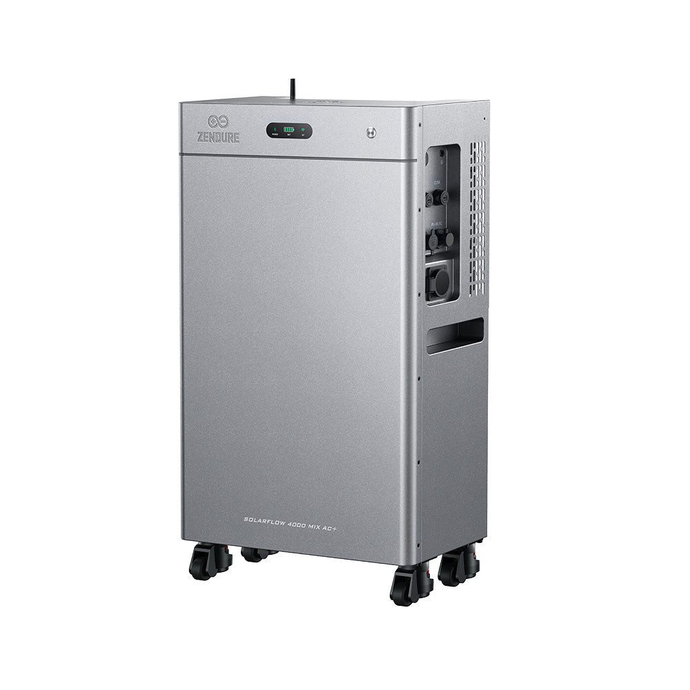Zendure Solaranlage Zendure SolarFlow 4000 Mix AC+ 0% MwSt. (gem. §12, Abs. 3 UstG), 4000 W, (Packung, 1 Stück), 0% Mwst. gem. §12, Abs. 3 UstG für Privatanwender