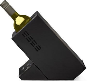 Caso Elektrischer Weinkühler 614 Caso Design WineCase One black, Temperatur elektronisch einstellbar, Sensor-Touch Bedienung