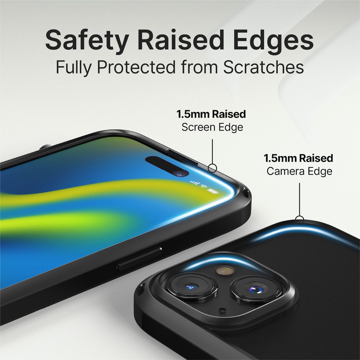 Catalyst Smartphone-Hülle Influence Case MagSafe, für iPhone 15 Pro Max, Stealth Black