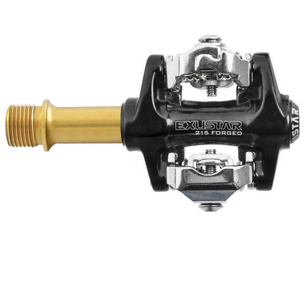 Exustar Klickpedale EXUSTAR Pedale MTB E-PM215 TI schwarz