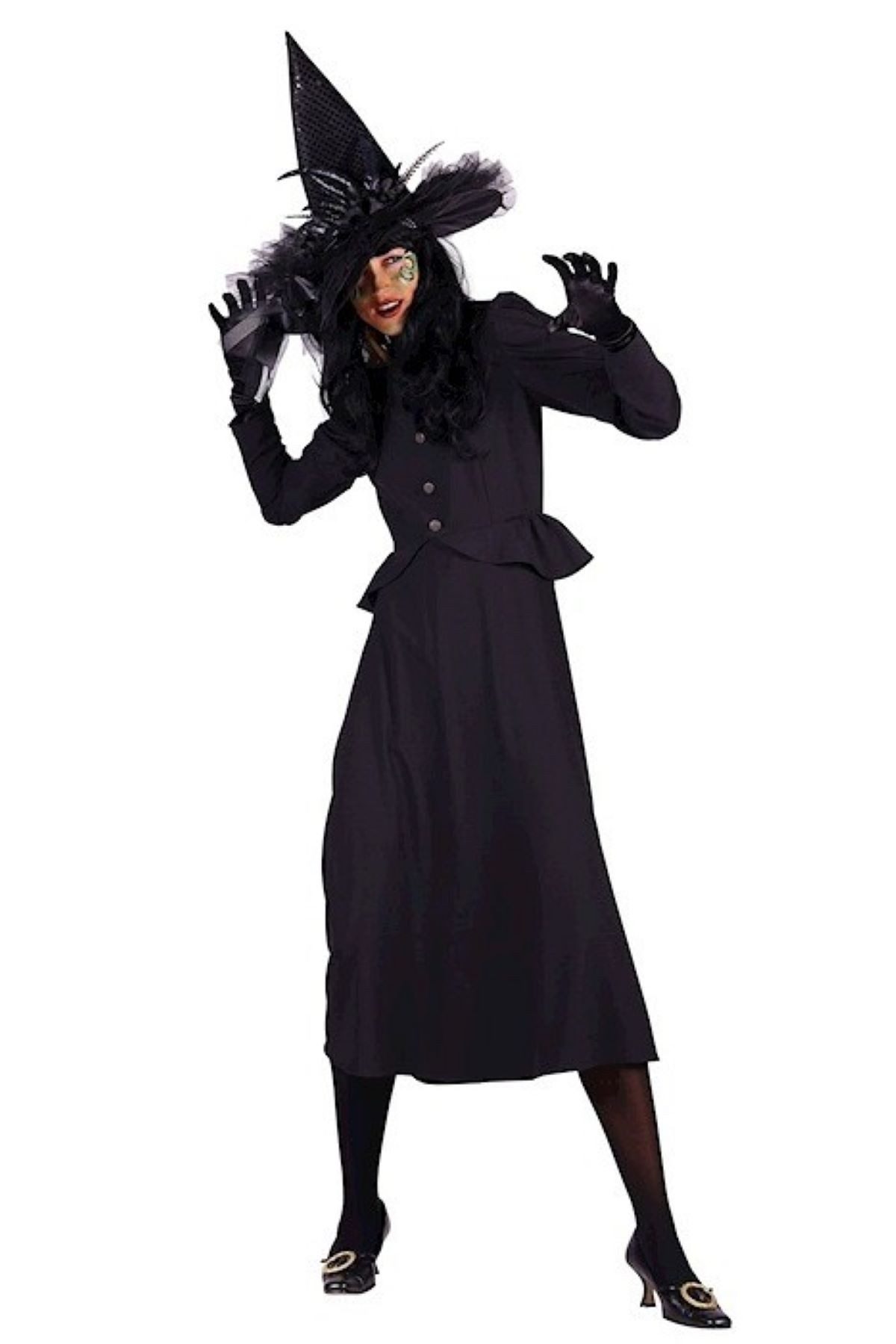 Hexen-Kostüm Kostüm Lady Hexe Classic Gr. XXL