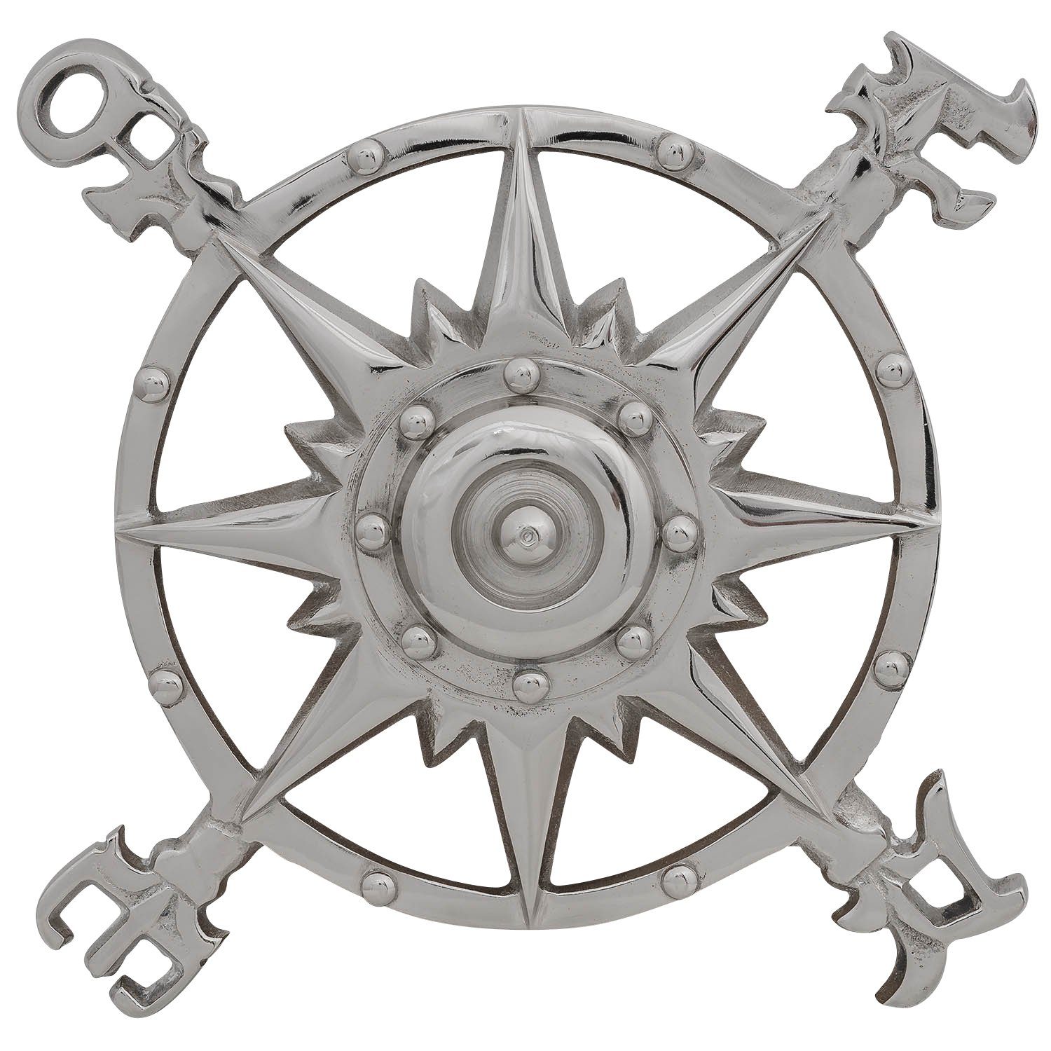 Kompass Windrose 30cm Maritim Wanddekoration Kompass Nautik Aubaho Navigation Schiff