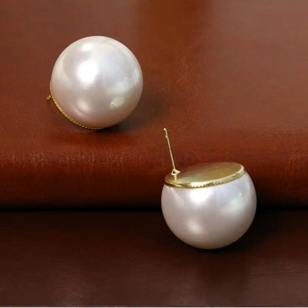 WaKuKa Paar Ohrhänger Elegante Perlenohrringe, für Schmuckgeschenke Frauen