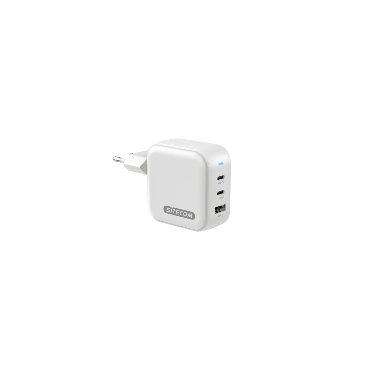 Sitecom Sitecom 100W GaN Power Delivery Wandladegerät mit 3 Ports USB-Ladegerät