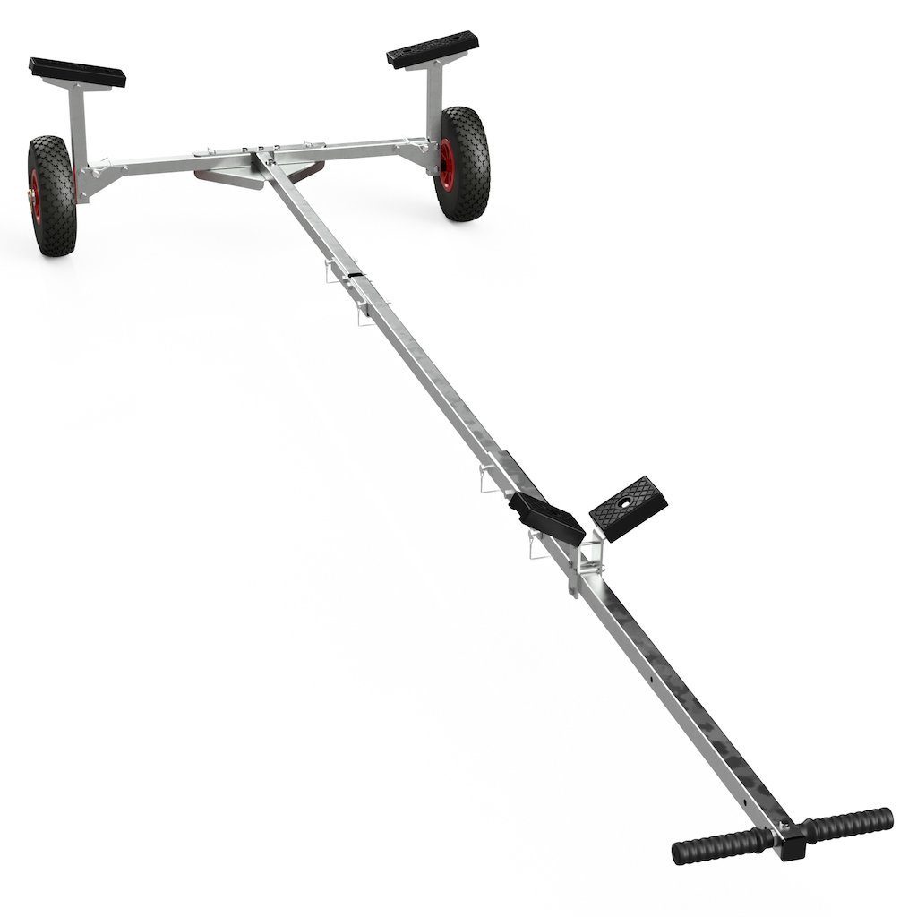 Transportwagen Slipwagen Bootswagen Handtrailer faltbar Luft, Ø 260 mm