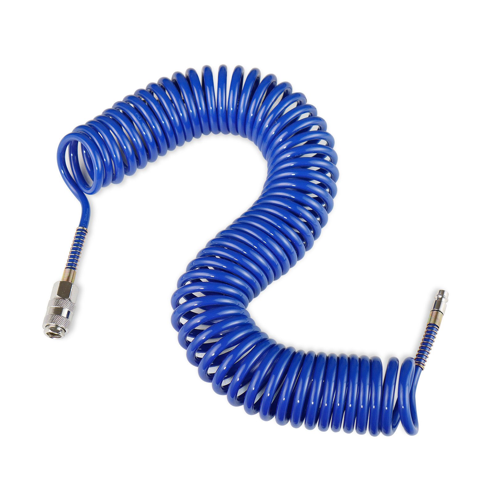 CCLIFE Druckluftschlauch Druckluft Spiralschlauch 10M Druckluftschlauch für Kompressorschlauch