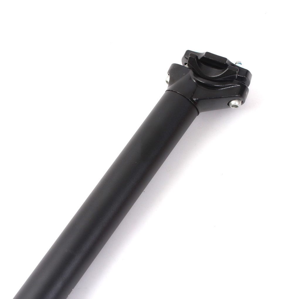 KHEbikes Sattelstütze KHE Patentsattelstange 30,9 mm x 350 mm – Aluminium, verstellbar (1 St), Patentsattelstange KHE 30,9mm x 350mm