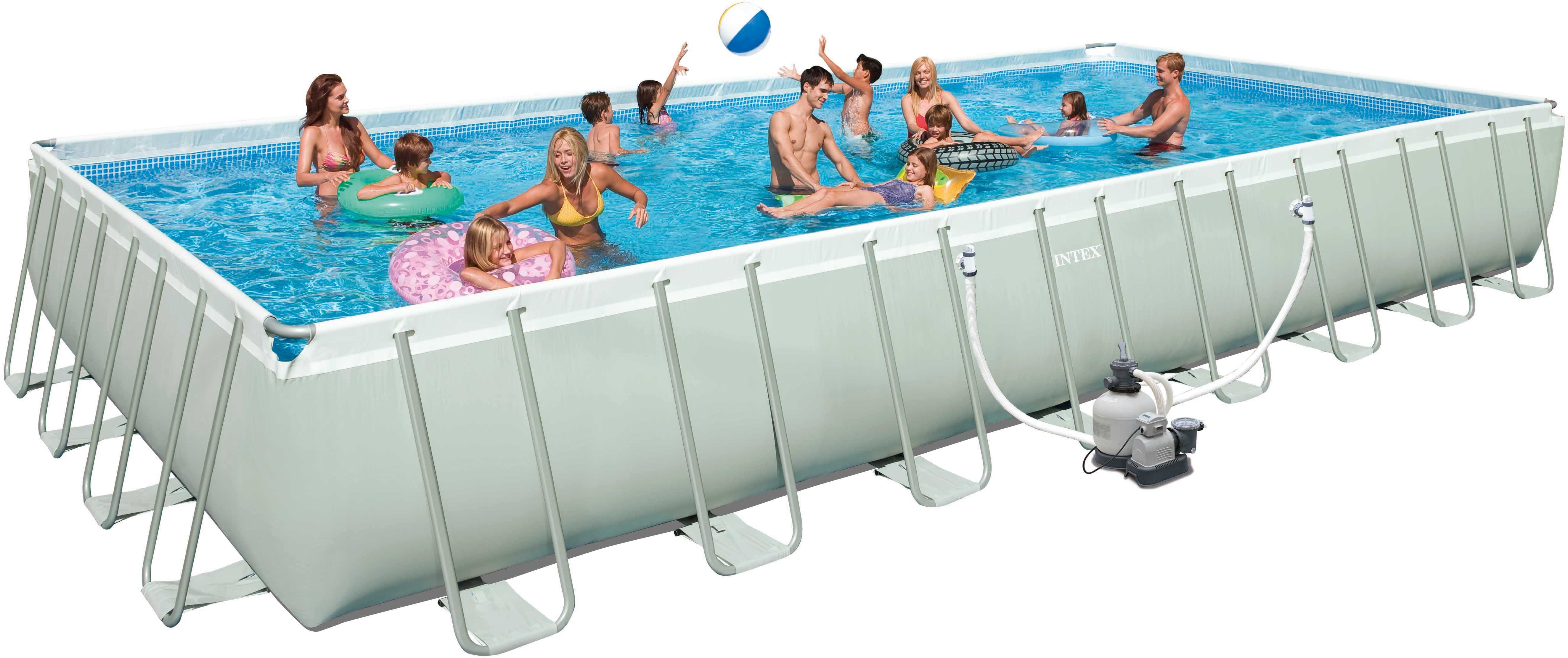 Intex Pool »Ultra Frame Pool KomplettSet Rectangular« (Set) online