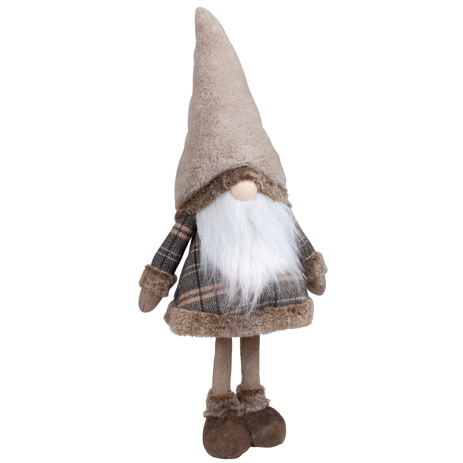 Christmas Paradise Wichtel Weihnachtsfigur 55 cm (80 cm) (Gnom, 1 St., Weihnachtsdeko), Wackelfigur, braun
