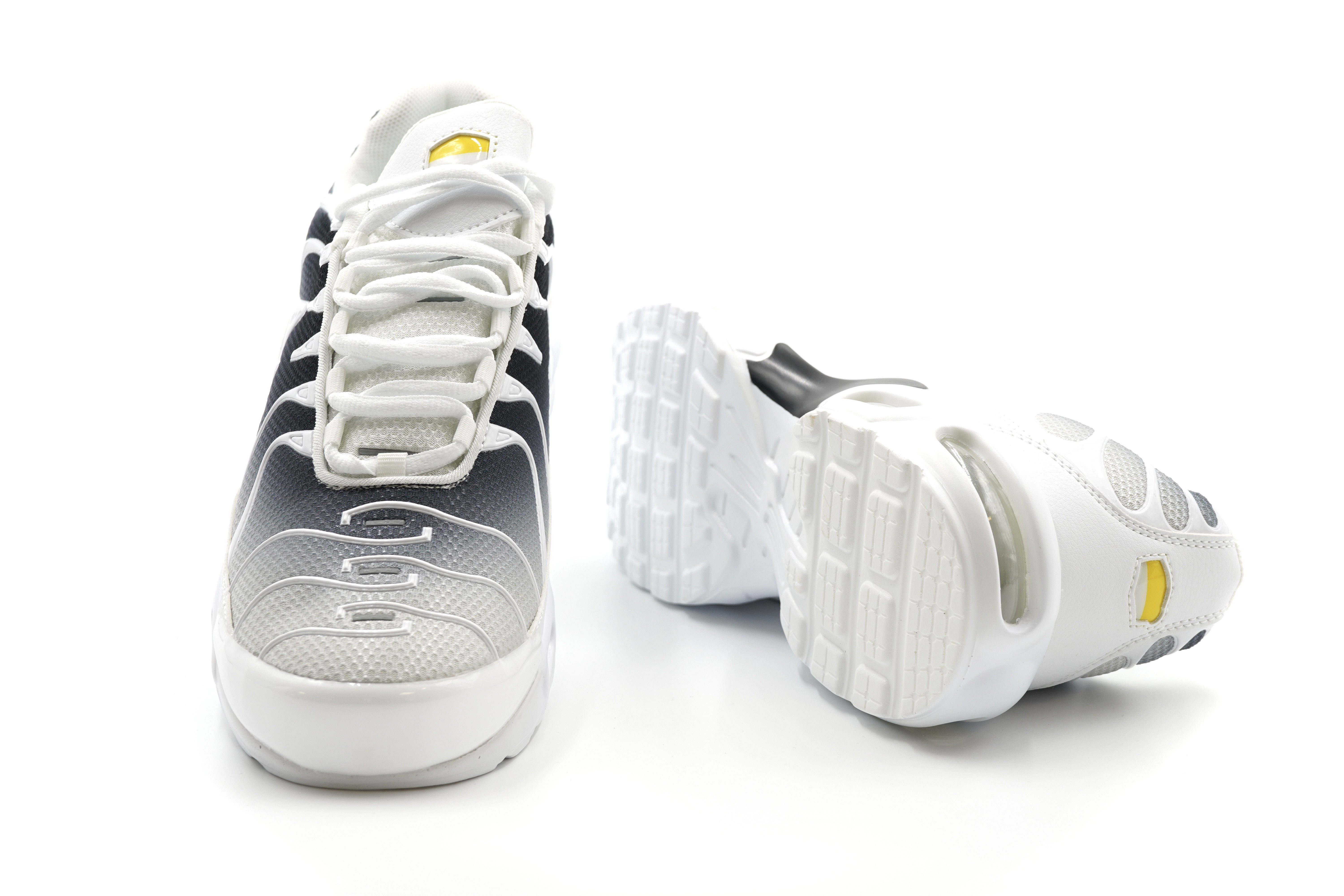 Sonderpostendiscount Herrensneaker K53 White/Grey mit Luftpolster Sneaker