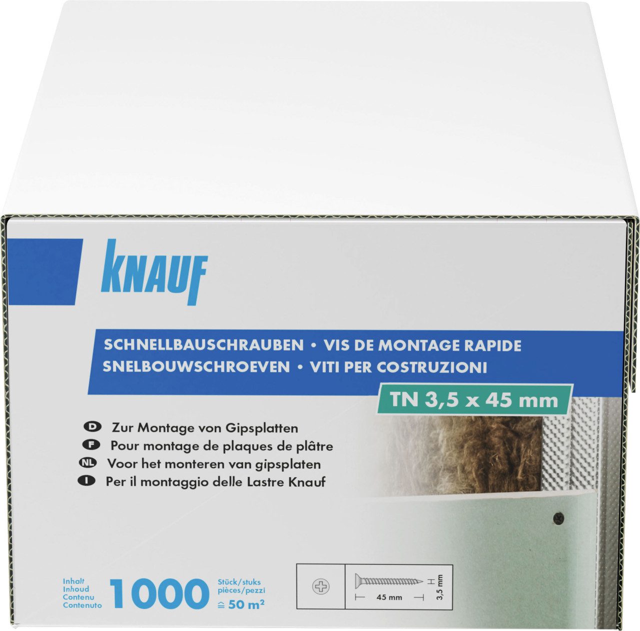 KNAUF Trockenbauschrauber Knauf Schnellbauschrauben 3,5 x günstig online kaufen