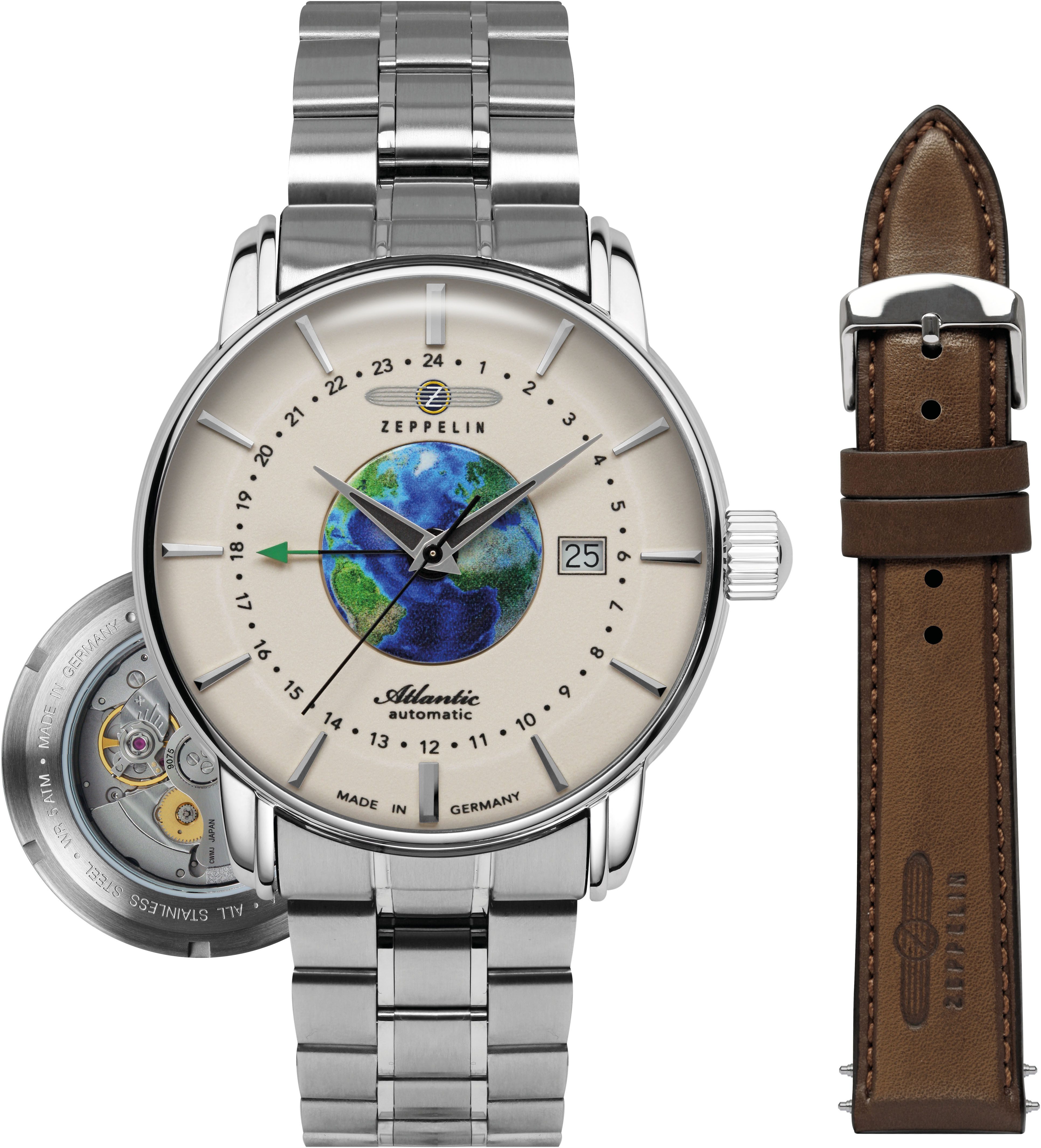 ZEPPELIN Automatikuhr Atlantic Automatic GMT 8468MB-5_Set, günstig online kaufen