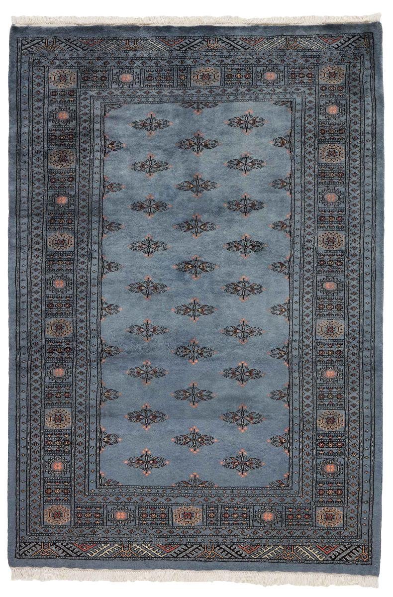 Orientteppich Pakistan Buchara 3ply 138x204 Handgeknüpfter Orientteppich, Nain Trading, rechteckig, Höhe: 8 mm