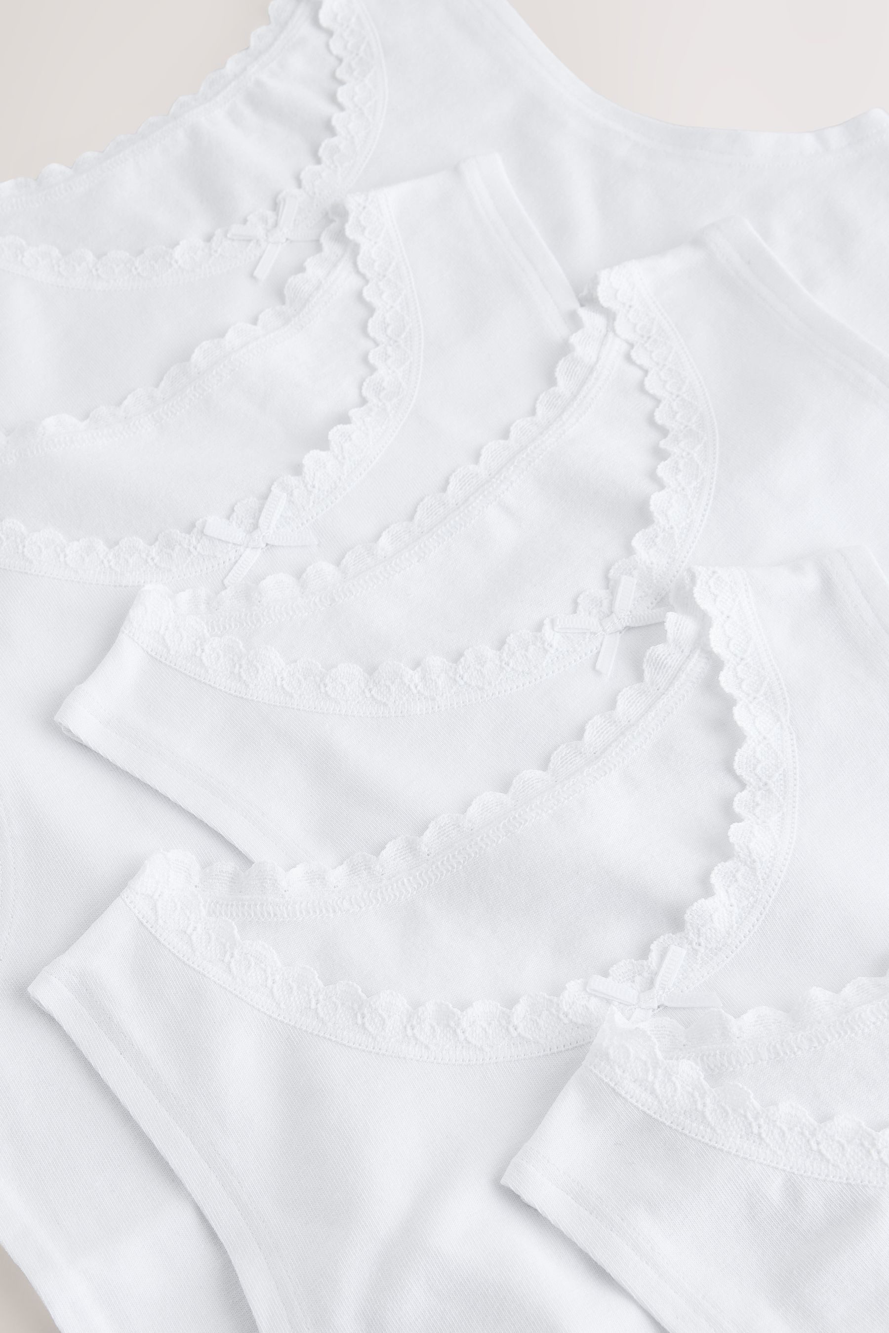 Next Trägertop Trägertops mit Spitze, 5er-Pack (5-tlg)