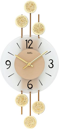 AMS Wanduhr, »W9439«, Mit dekorativen Elementen online kaufen | OTTO