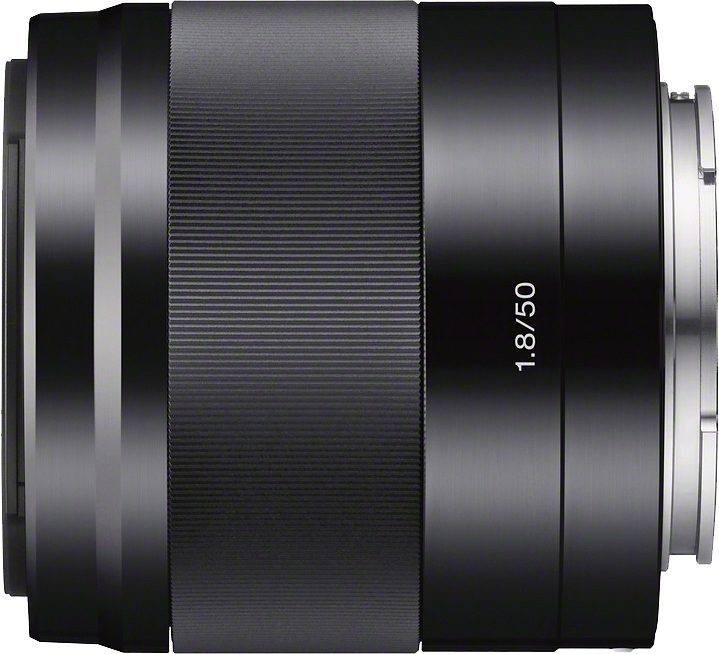 Sony SEL-50F18 E-Mount Standard Festbrennweite Objektiv, (E 50mm F1.8, OSS,  APS-C), Brennweite 50mm, Lichtstärke 1:1.8, Filtergewinde 49 mm, Gewicht  0,2kg
