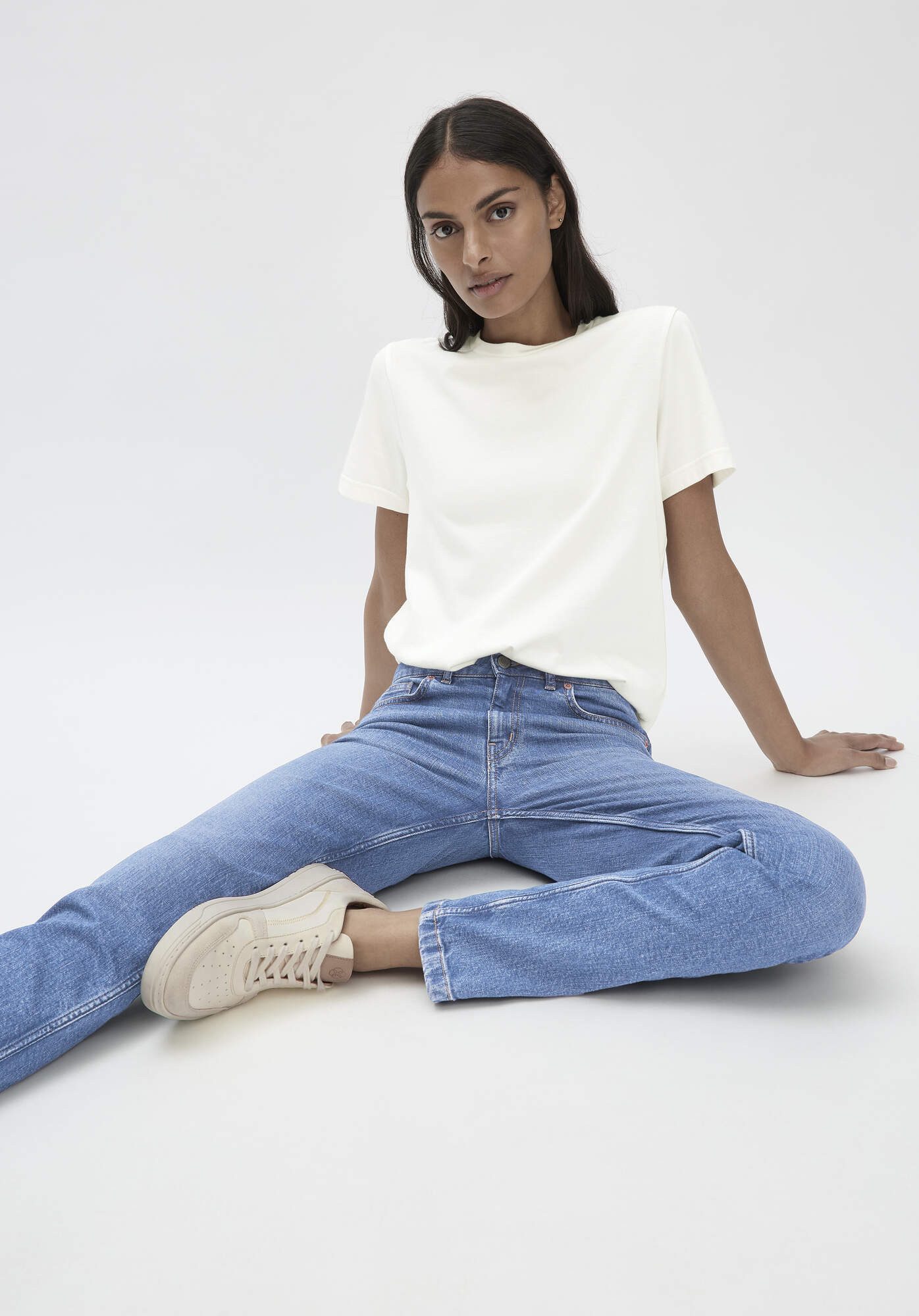 Hessnatur Bequeme Jeans aus Bio-Denim (1-tlg) aus Bio-Denim