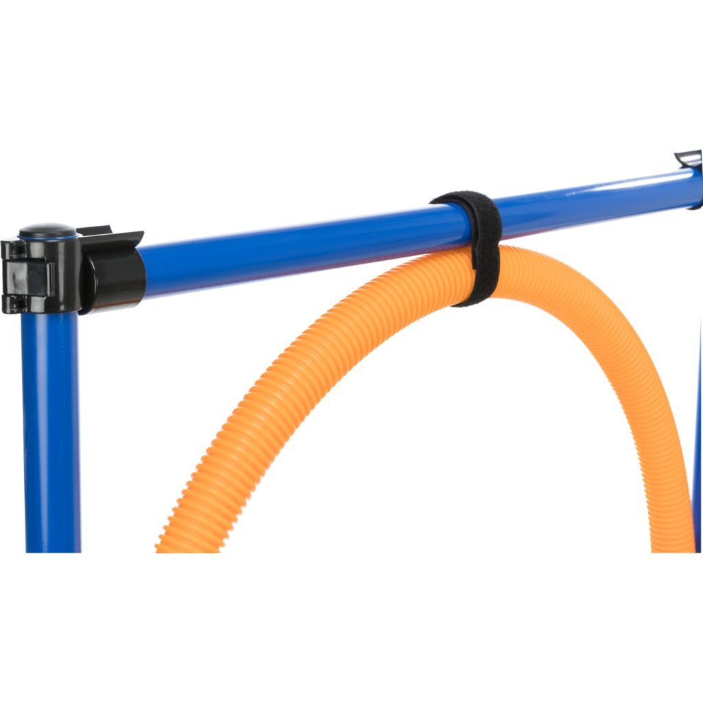 TRIXIE Agility-Reifen Fun Agility Ring - blau/orange - 115 × ø 3 cm, ø 65 cm, Kunststoff