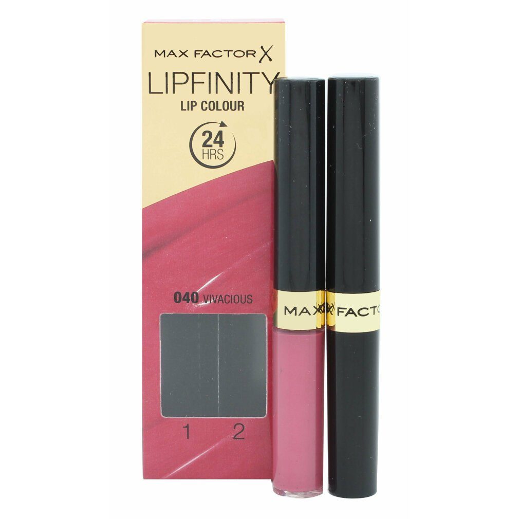 MAX FACTOR Lippenstift Lipfinity Liquid Lipstick Nr. 040 - Vivacious 2,3ml