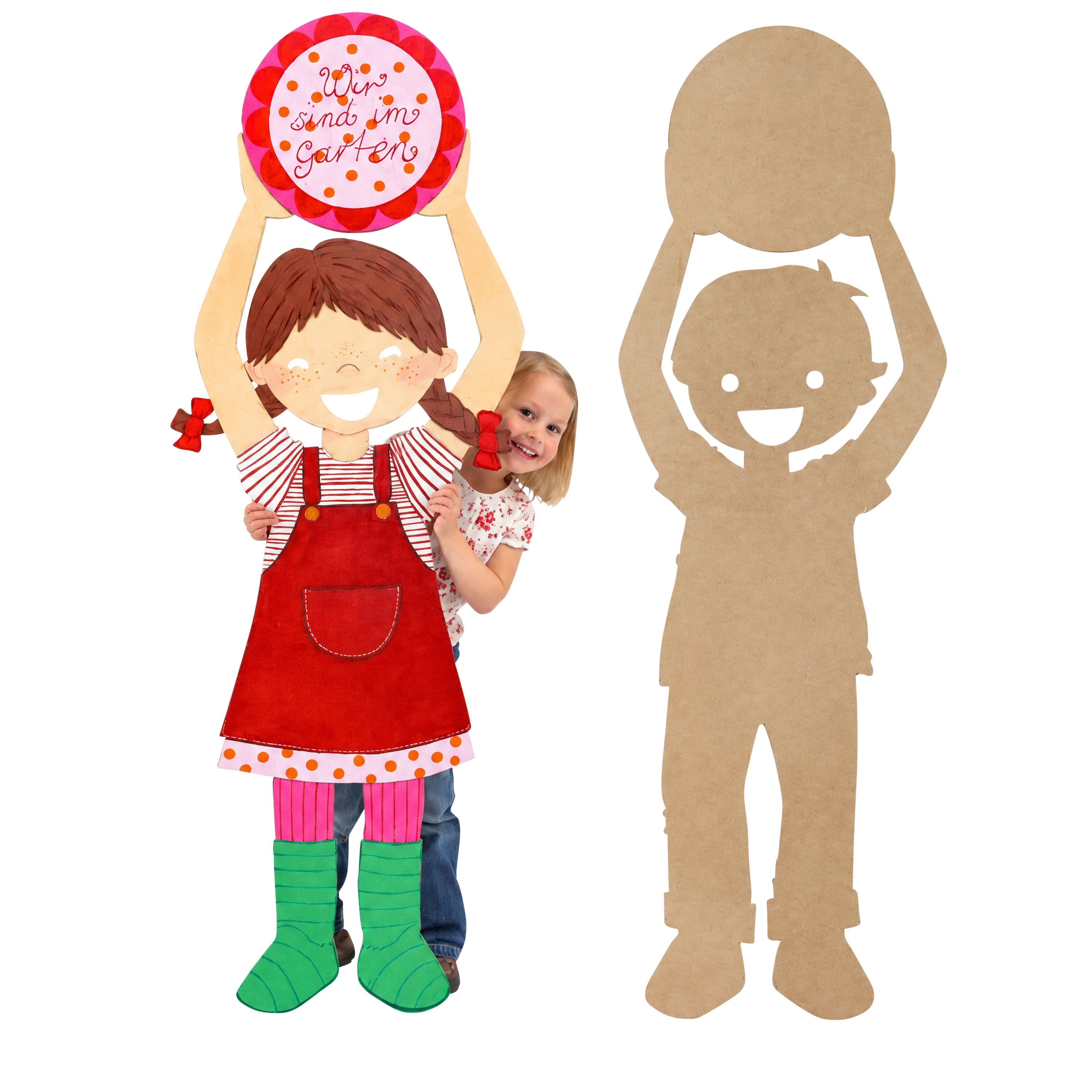 Betzold Kreativset Kinderschilder zum Selbstgestalten, 2er-Set