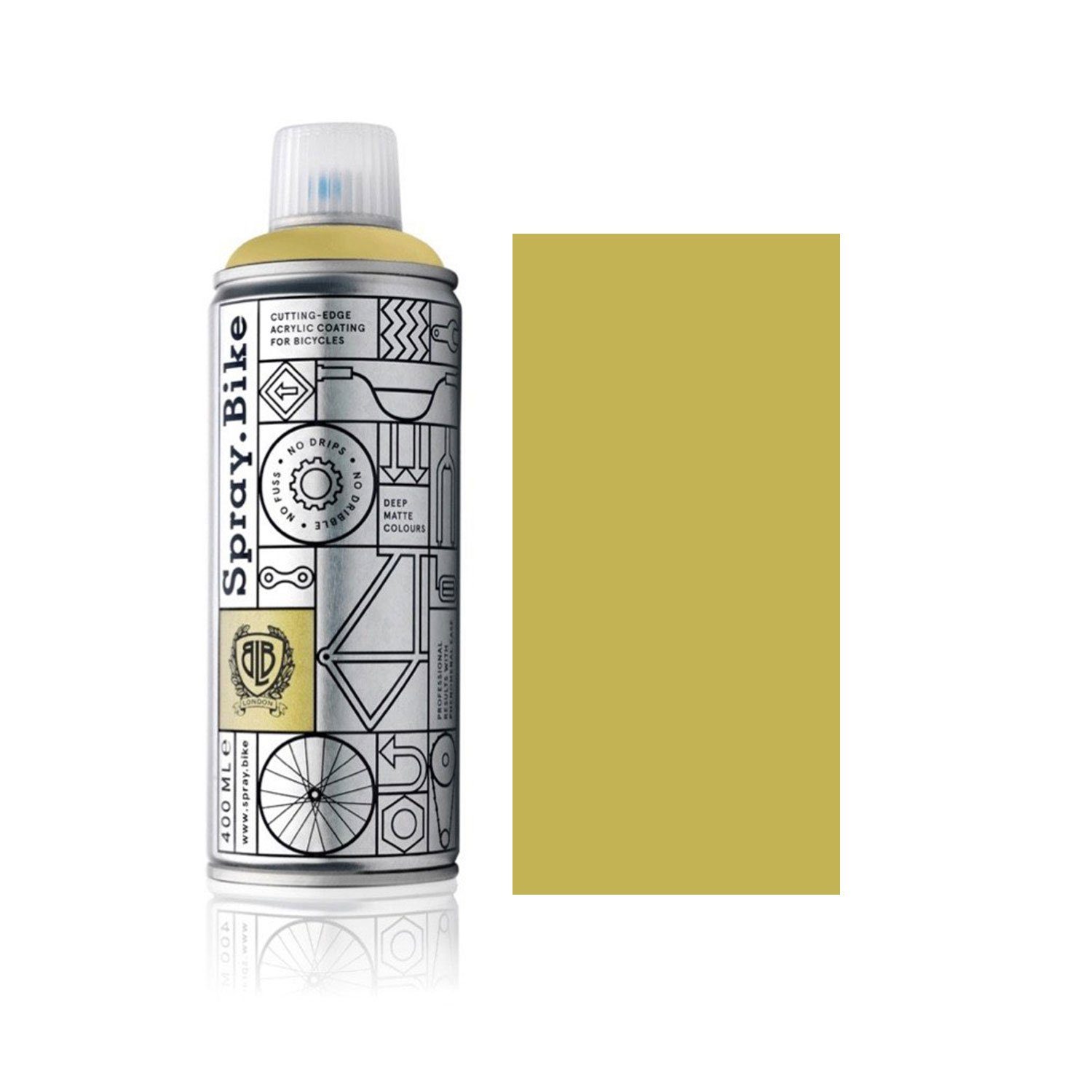 SPRAY.BIKE Fahrrad Lack Neonpink - 400ml Matt Kein Grundieren