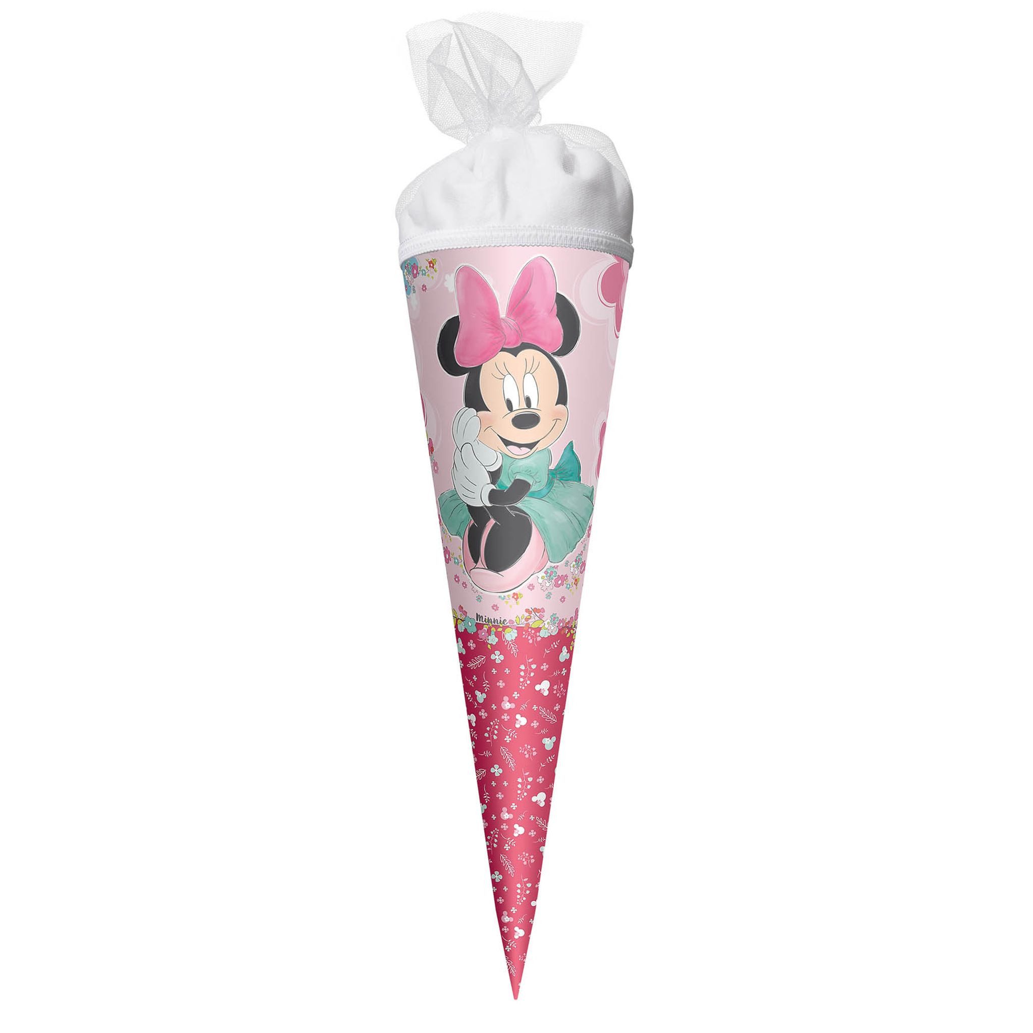 Roth Schultüte Roth Schultüte 22cm Disney Minnie Maus rund Tüllverschluss