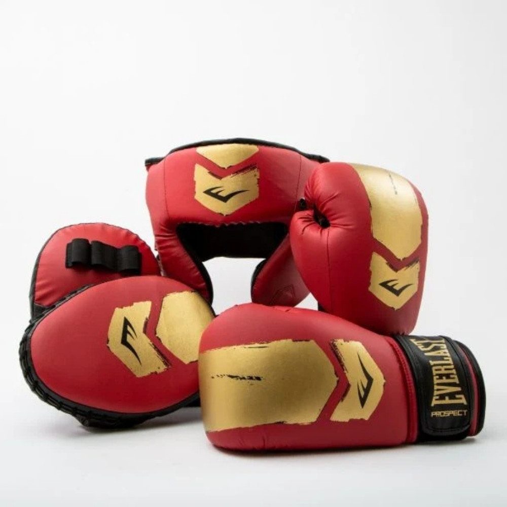 Everlast Boxhandschuhe Everlast Prospect 2 Boxing Kit Rot/Gold