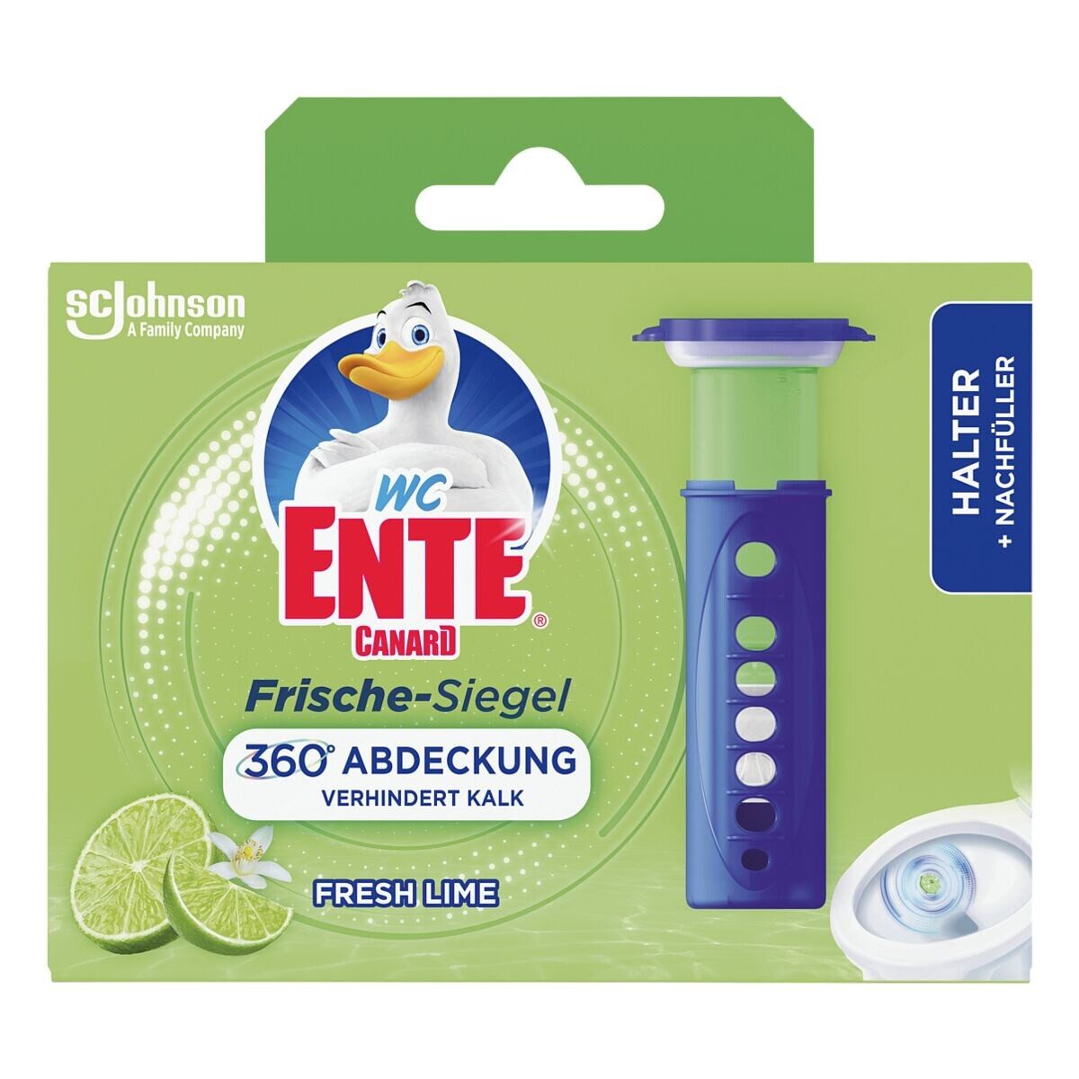 WC Ente Frische-Siegel Fresh Lime WC-Reiniger (WC-Duftspüler Starter-Set)
