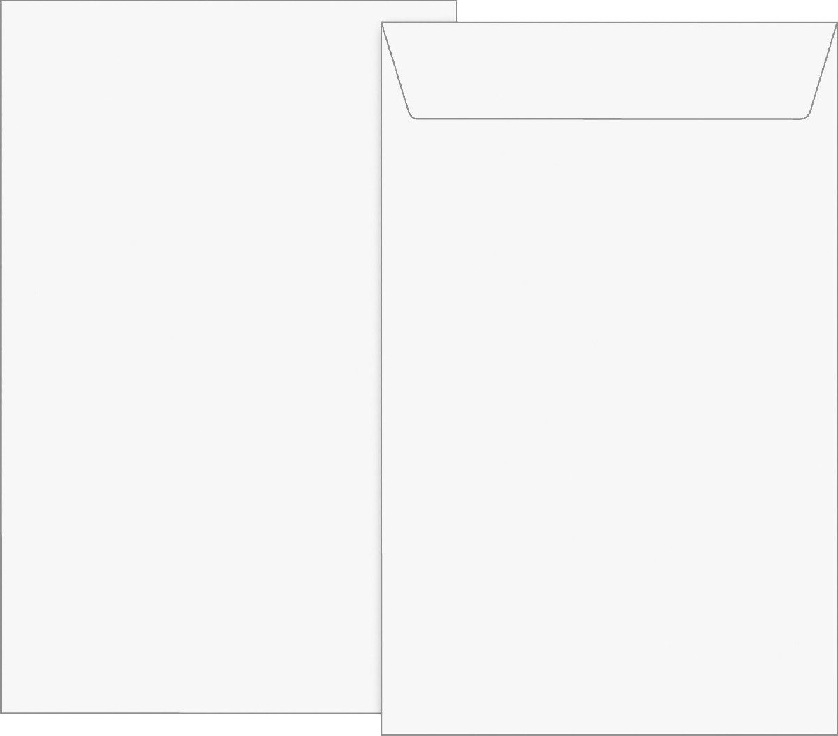 BRUNNEN Versandtasche Luftpolstertasche 12/M 140x225mm Haftklebung weiß VE=2 Stück