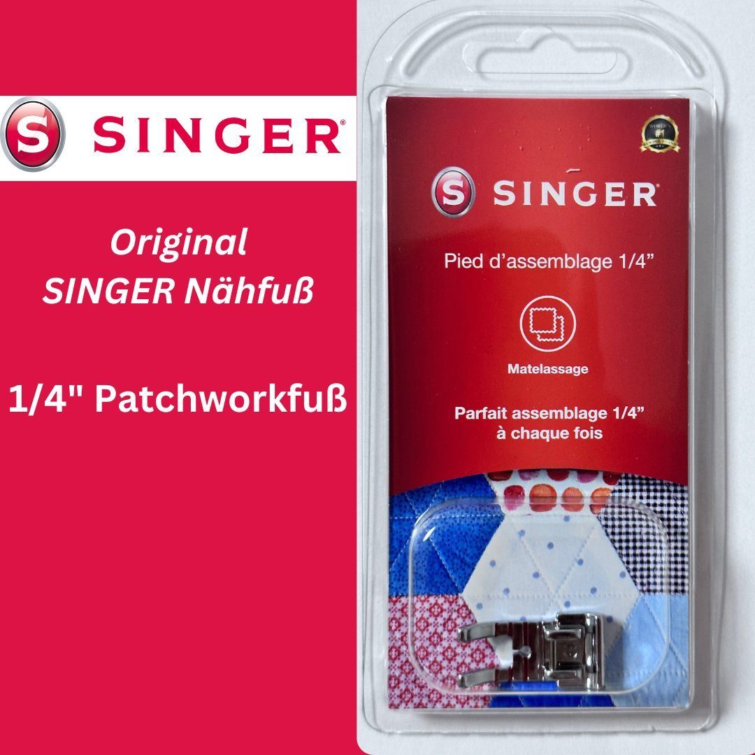 Singer Nähmaschine Original SINGER 1/4" Patchworkfuß