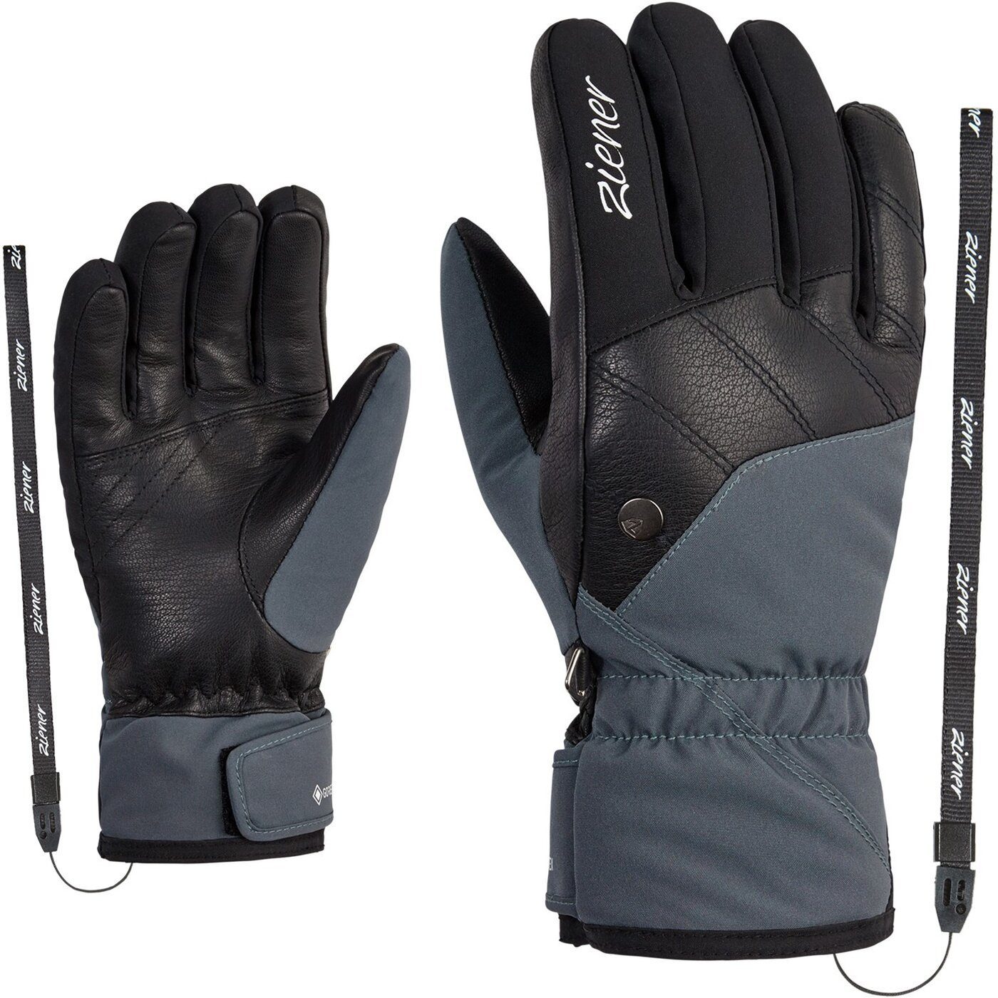 Handschuhe GORETEX KEALA Alpine Ziener ombre Skihandschuhe Ziener Ski