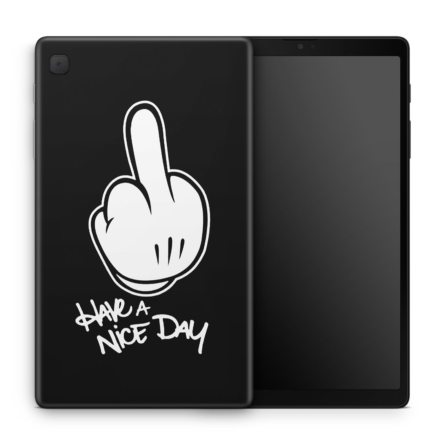 König Design Tablet-Hülle Amazon Fire HD 8 (2020), Tablet-Hülle für Amazon  Fire HD 8 (2020) - Silikon Case - Tablet Cover Tablethülle - Have a nice Day