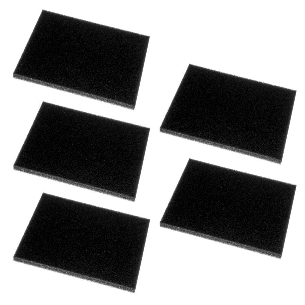 Trade-Shop Ersatzfilter 5x passend für Philips FC9914 FC9915 FC9916 FC9917 FC9918 FC9919, Zubehör für Staubsauger, Handstaubsauger, Schwammfilter / Schaumstofffilter / Abluftfilter - für saubere Abluft von Trade-Shop
