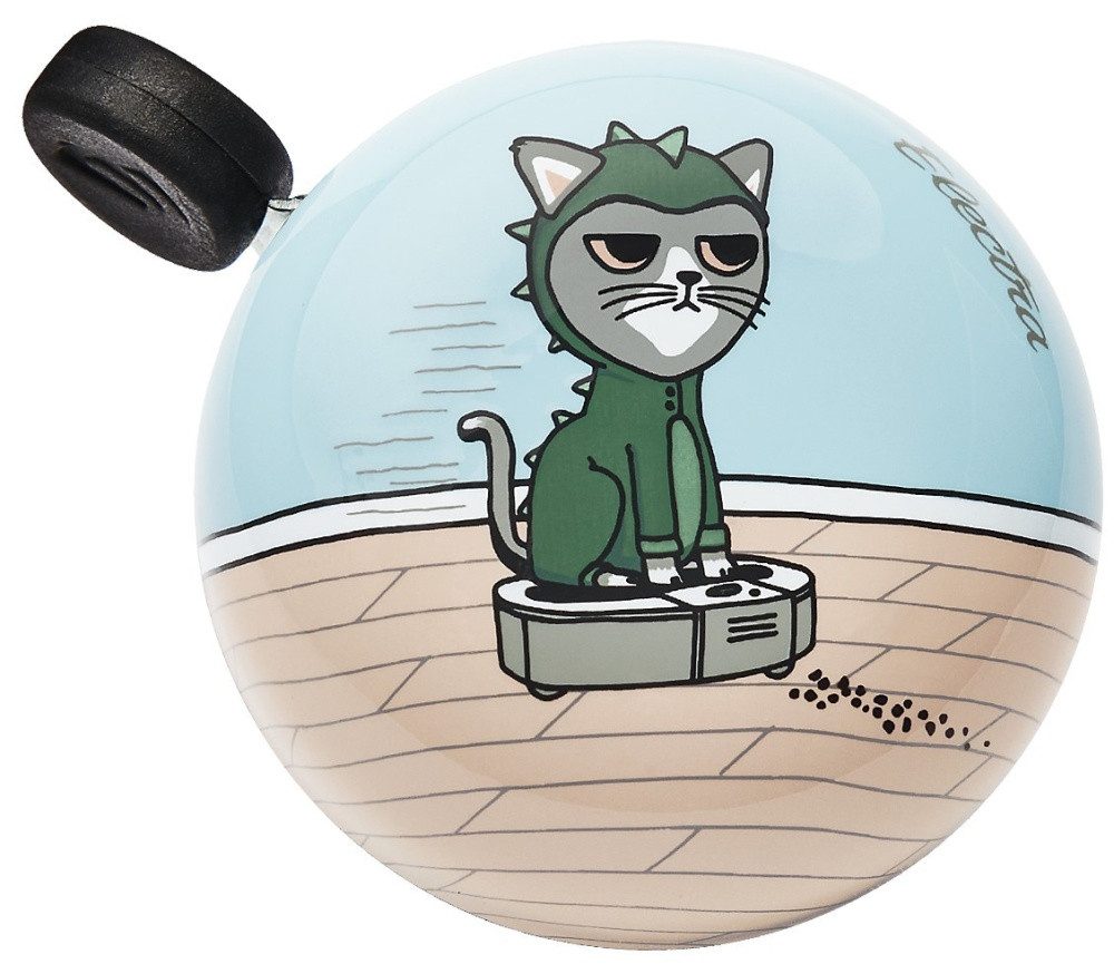 Fahrradklingel Domed Ringer "Tidy Cat"